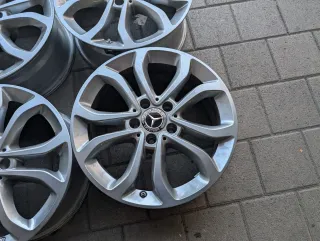Alufelgen Original Mercedes C-Klasse W205 7Jx17 ET 48,5 5X112 RDKS A2054010200 - Bild 2