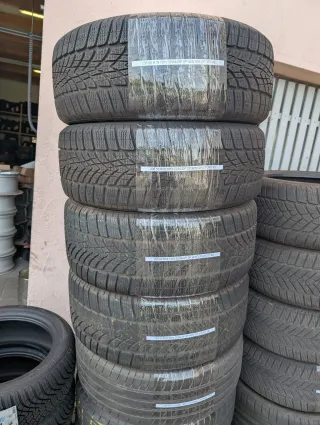 4x Winterreifen 2x 235/55 R19 101V 2x 255/50 R19 103V Dunlop Winter Sport 4D - Bild 1