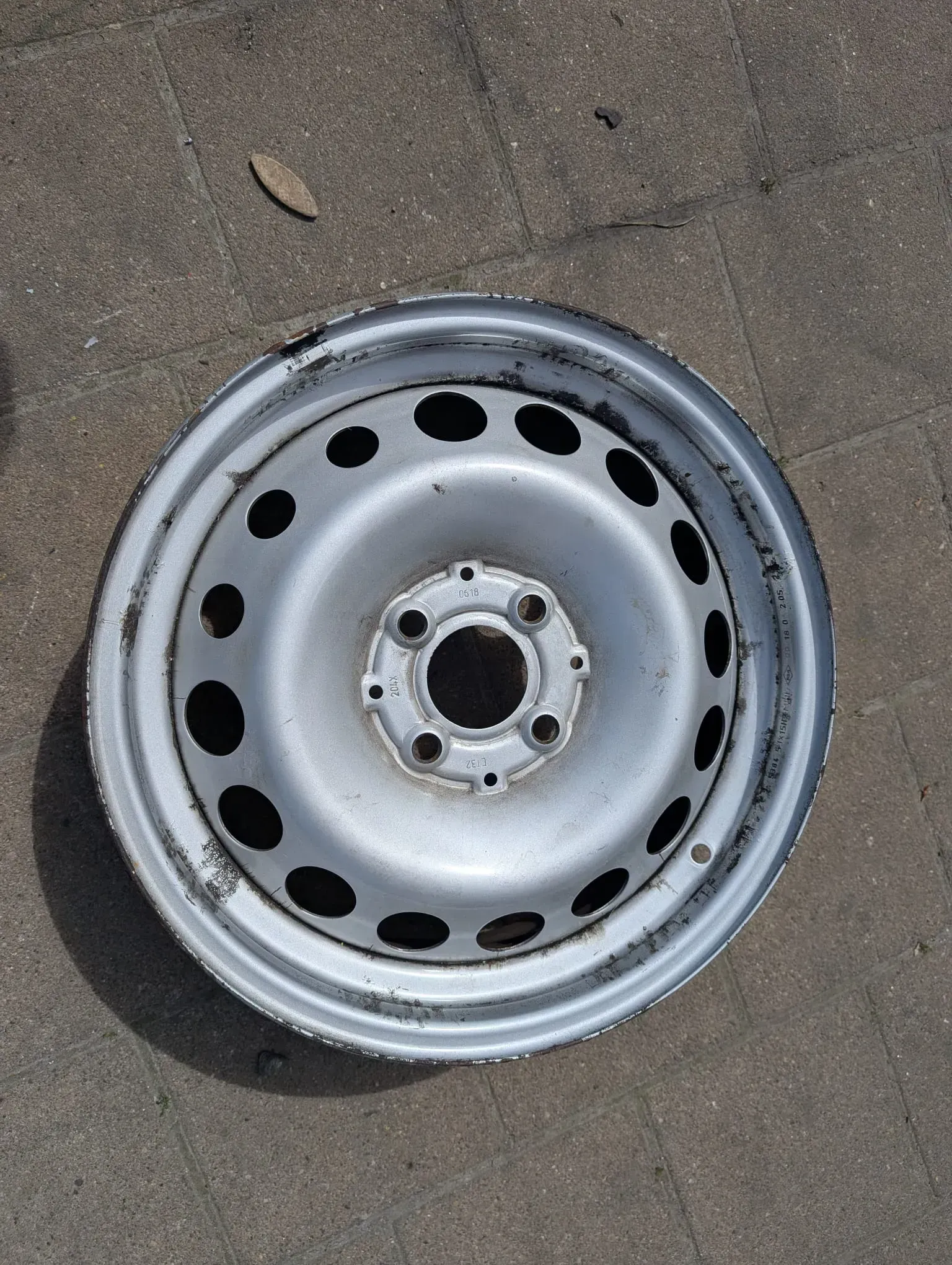 Stahlfelge Original Smart W453 5Jx15 ET 32 4x100 A4534010100 - Bild 1
