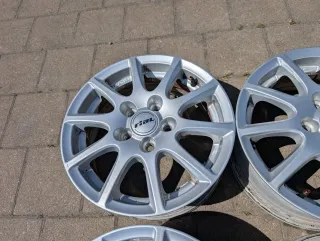 Alufelgen 14" VW Polo 9N 6R Fox Skoda Fabia Seat Ibiza 5,5Jx14 ET 40 5x100 - Bild 2