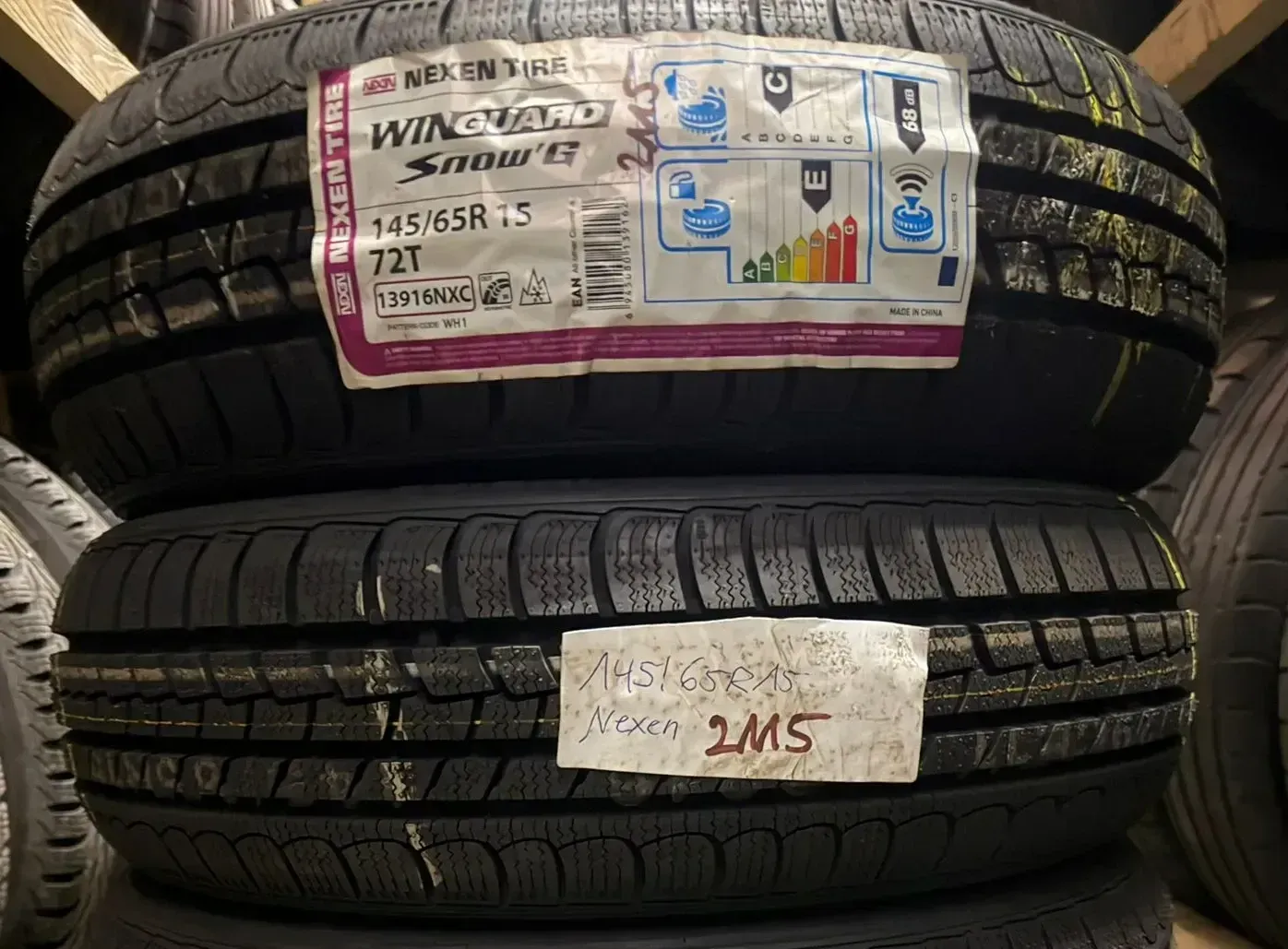 2x Winterreifen 145/65 R15 72T Nexen WinGuard Snow G DOT 2115 - Bild 1