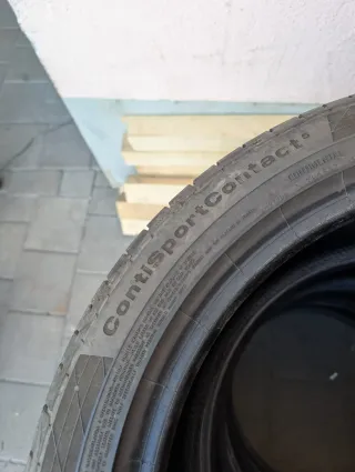 2x Sommerreifen 215/45 R17 91W Continental ContiSportContact 5 DOT 2021 6mm - Bild 3