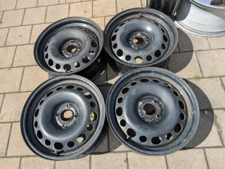 Stahlfelgen Citroen C3 II DS3 Peugeot 208 6X16 ET23 4X108 - Bild 1